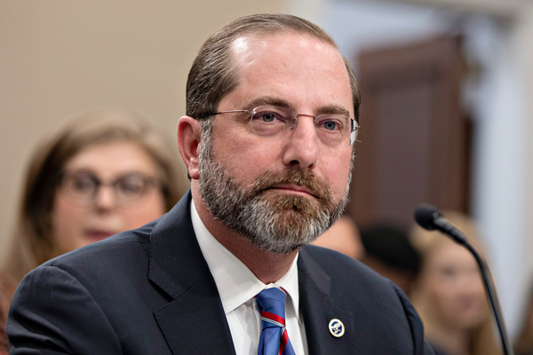Secretary of Health and Human Services Alex Azar Alex Azar