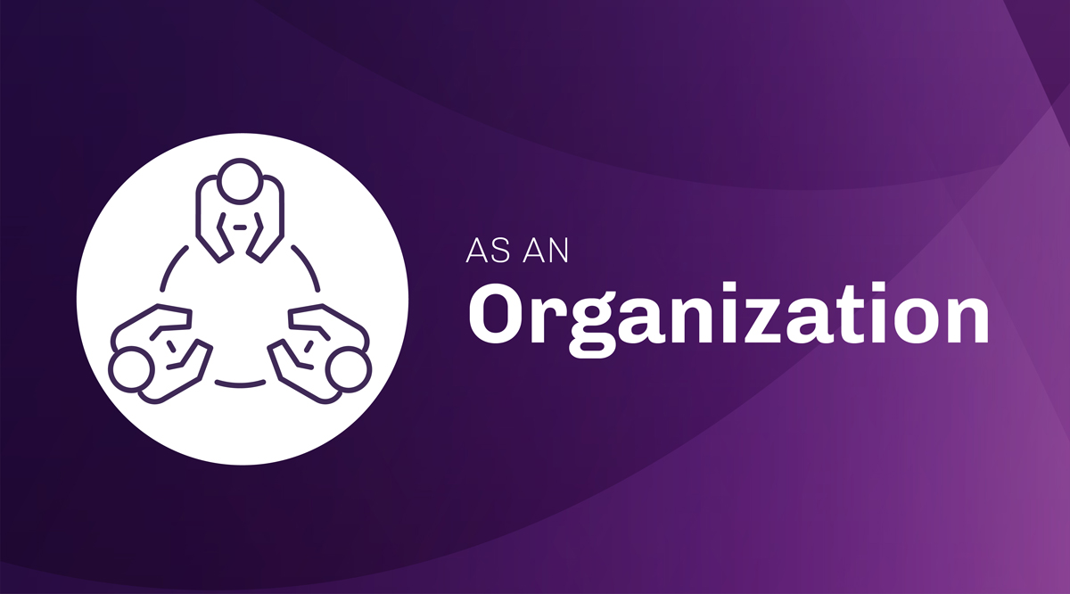 As an organization