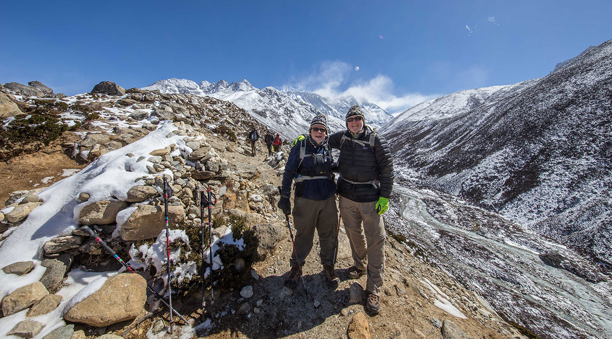 couple on mountain