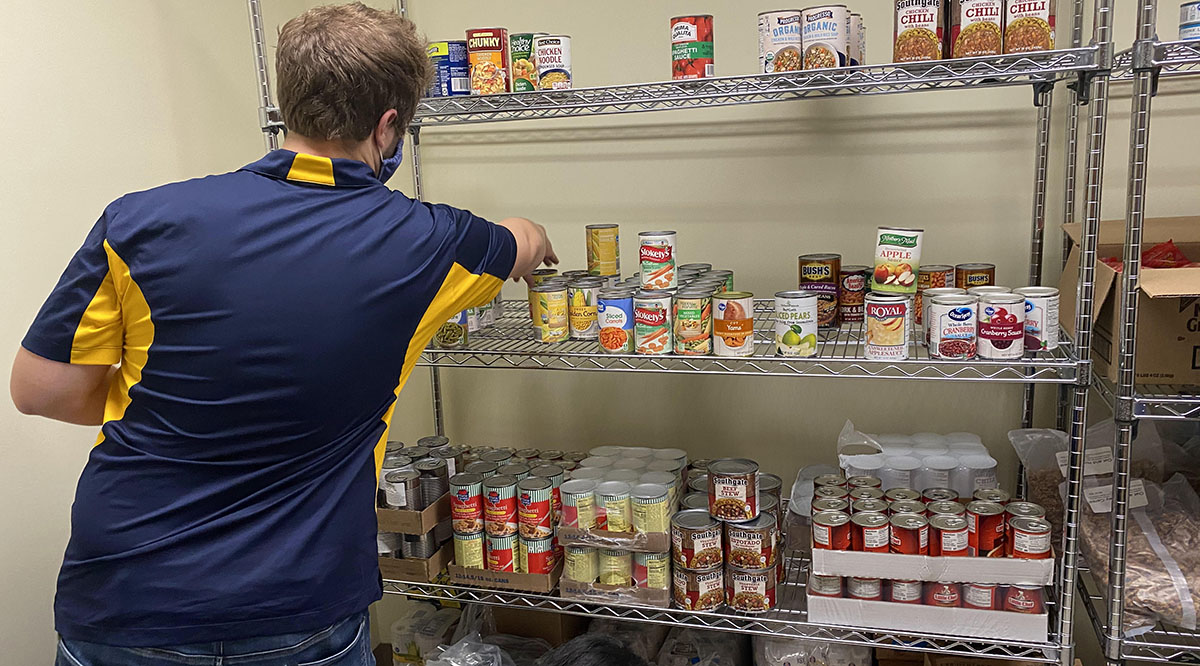 In late 2019, the University of Toledo opened a food pantry that serves students on the health and sciences campus, which is three miles from the food pantry on the main campus.