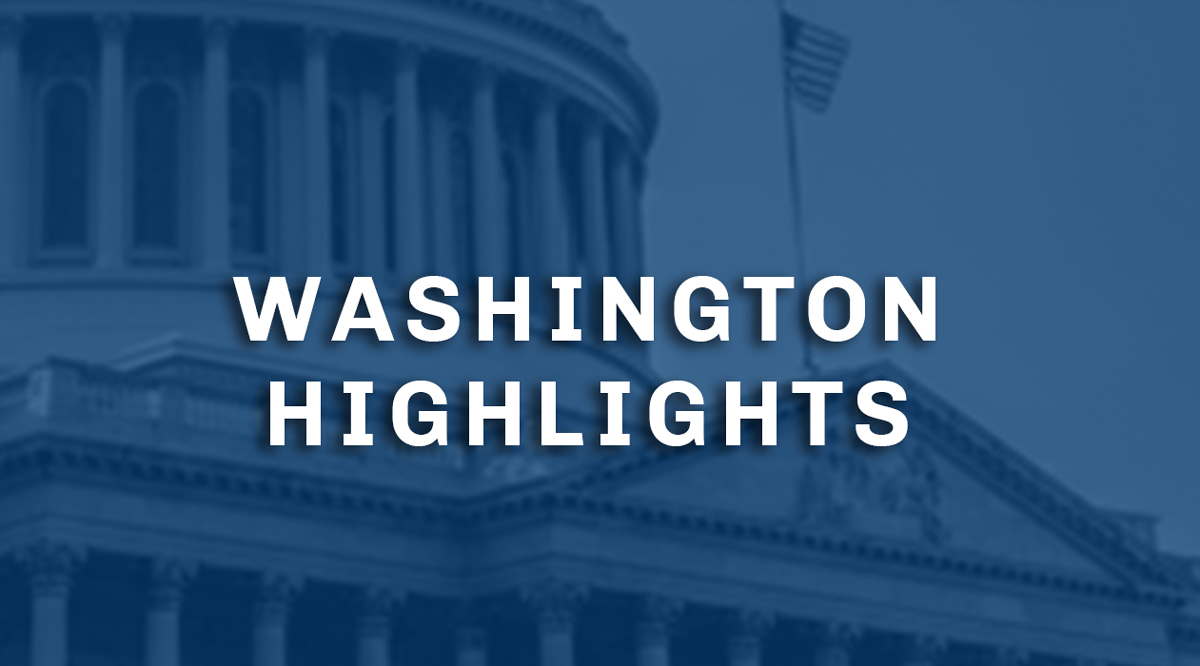 Advocacy - Washington Highlights banner Washington Highlights