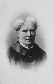 Black and white photo of Elizabeth Blackwell