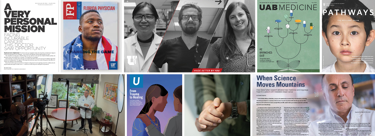 A collage of several 2026 Awards for Excellence Gold Award winners.