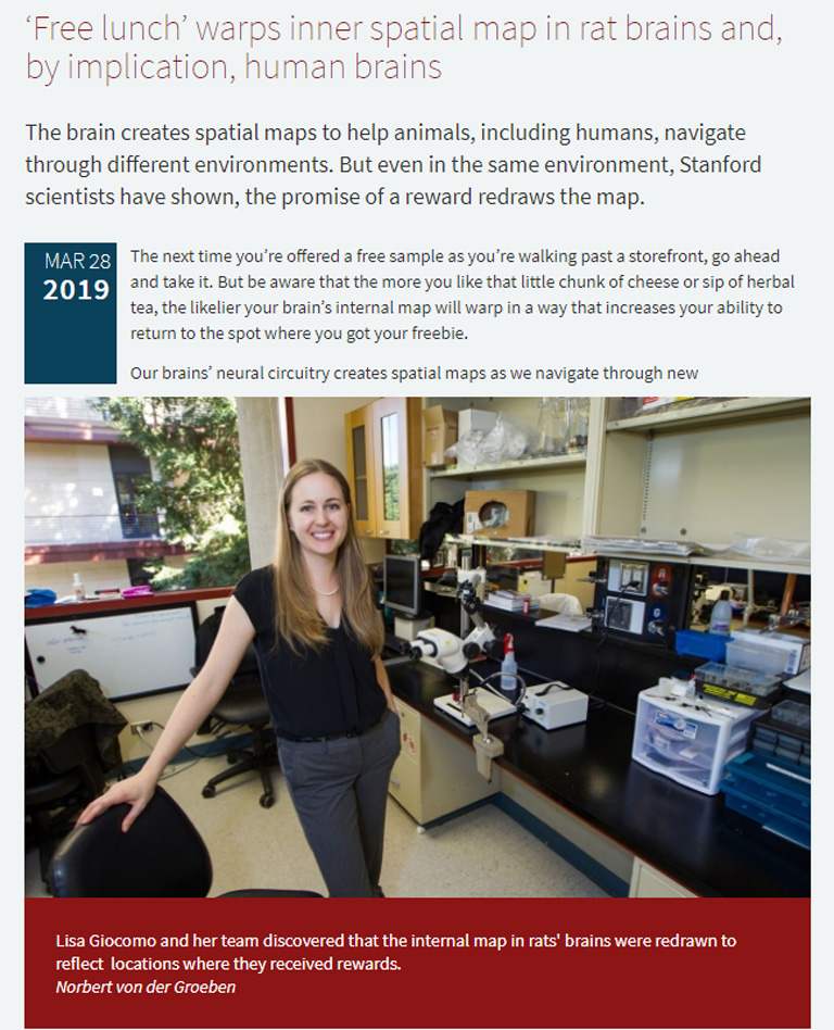 FreeLunch_Stanford_FenleyA article with photo