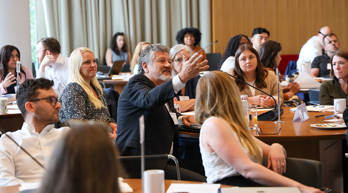 Participants at the 2025 AAMC symposium on IBH