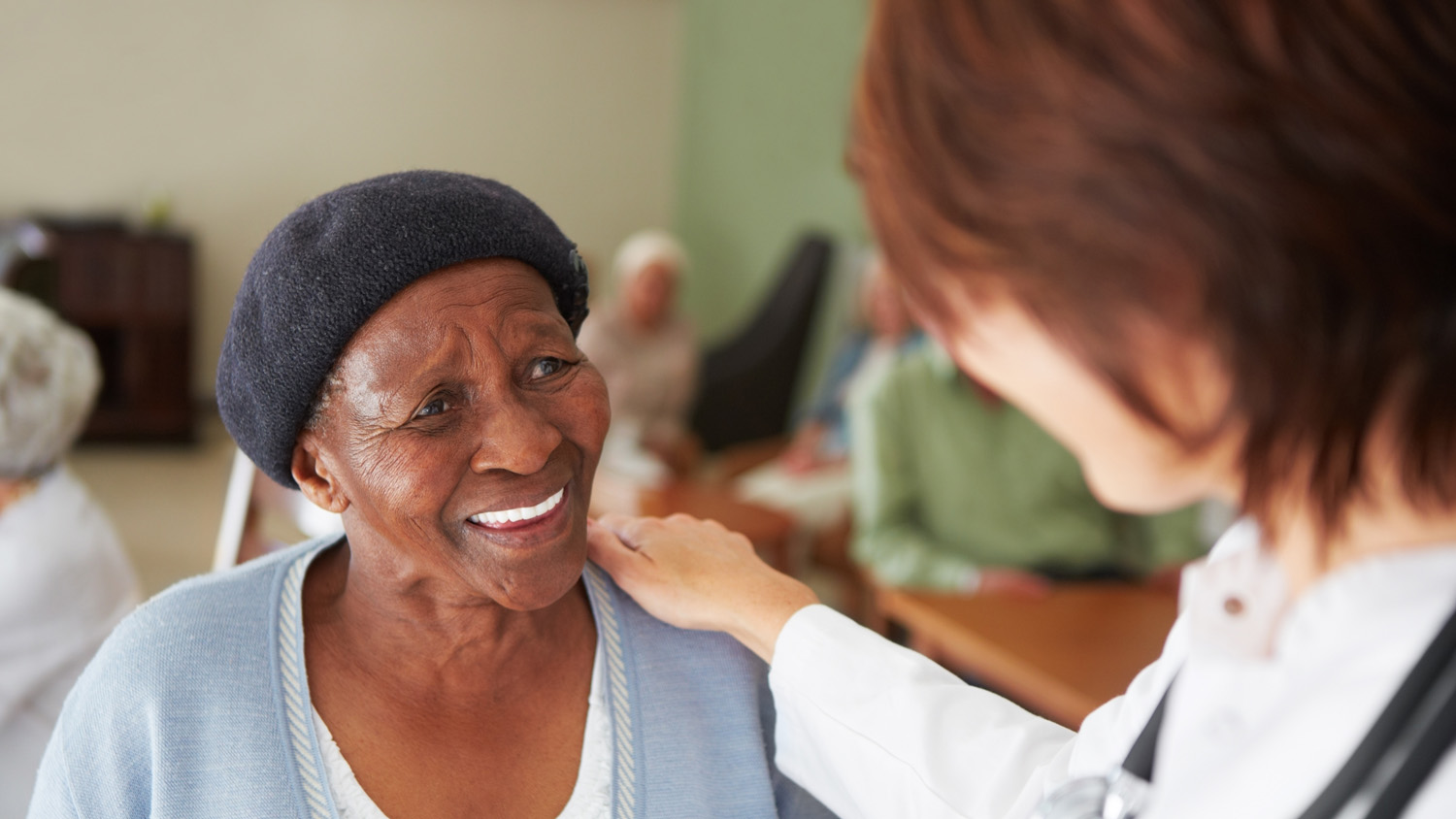 a doctor with a patient