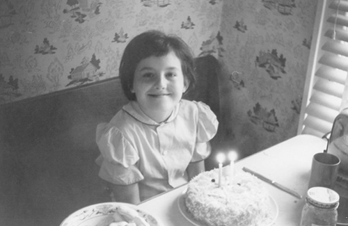 Barbara Leonhard at 5 years old, a year before contracting measles.