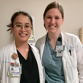 Bao Tran “BT” Parker, MPH, and Lindsey “Lou” Gaghan, MD
