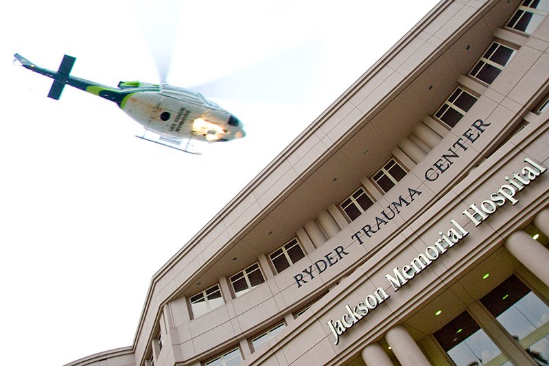 Photo: Ryder Trauma Center Ryder Trauma Center exterior