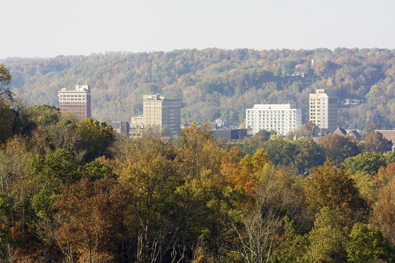 Huntington, W.Va., skyline