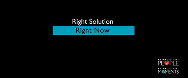This Is My Story: Right Solution Right Now
