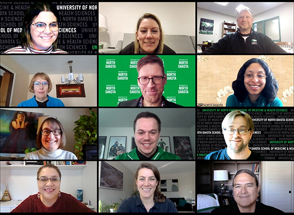 Top row: Laura Stutrud, Shawna Schill, David Dodds; Second row: Jan Orvik, Brian Schill, Lisa Martinez; Third row: Zauna Synott, Alexander Kroke, John Lee; Bottom row: Melanie Nadeau, Ashley Evenson, Don Warne (not pictured: Matthew Schill)