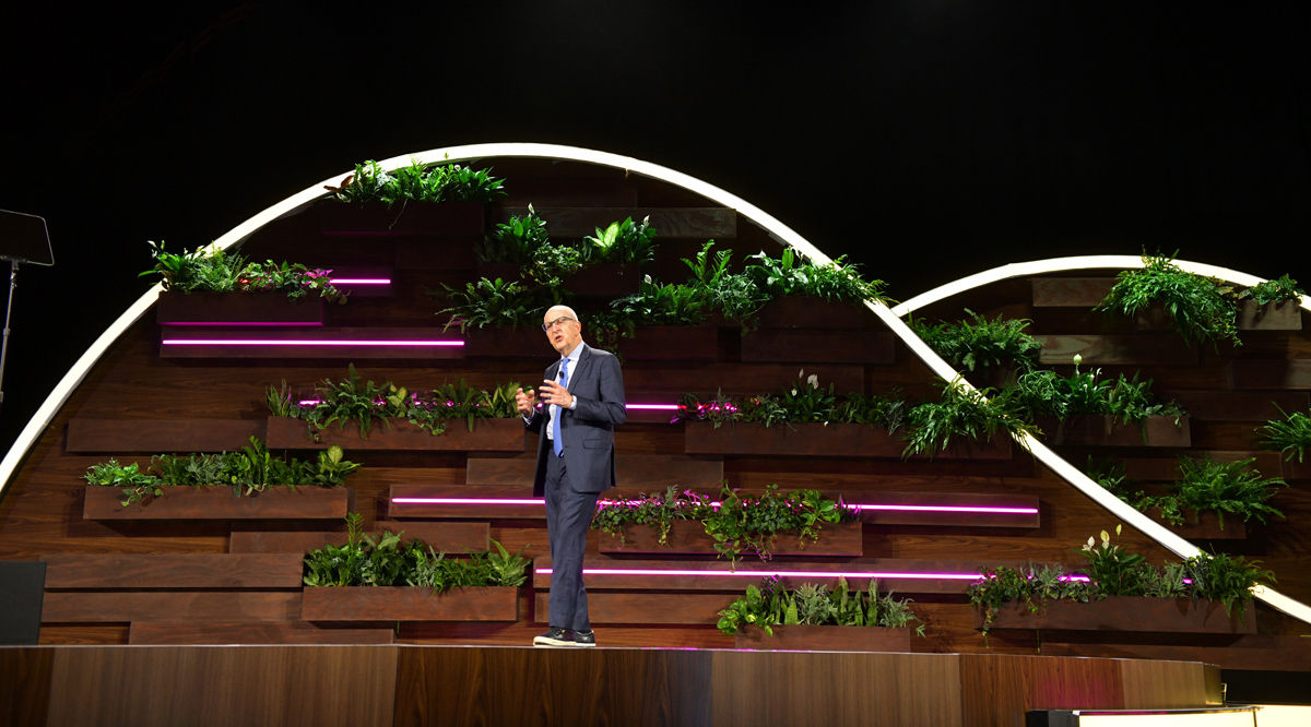 AAMC President and CEO David J. Skorton, MD, speaks during Learn Serve Lead 2022