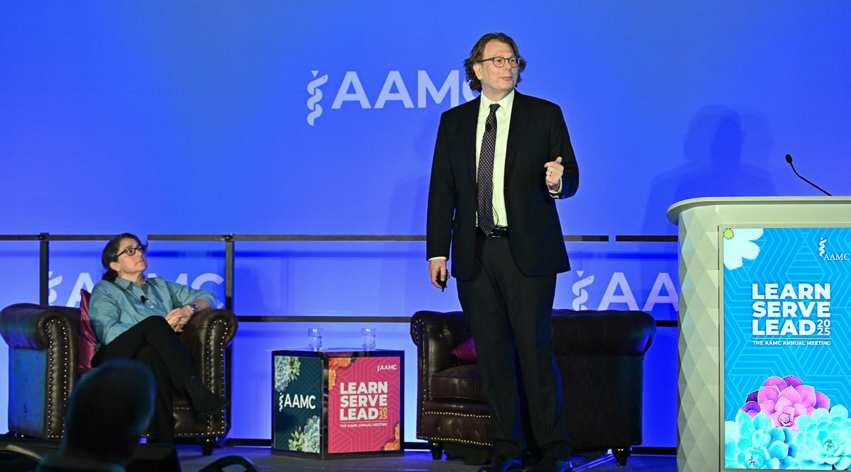 Infectious disease physician Adam Ratner, MD, MPH, offers his insights on combating measles and other communicable diseases at Learn Serve Lead 2025.