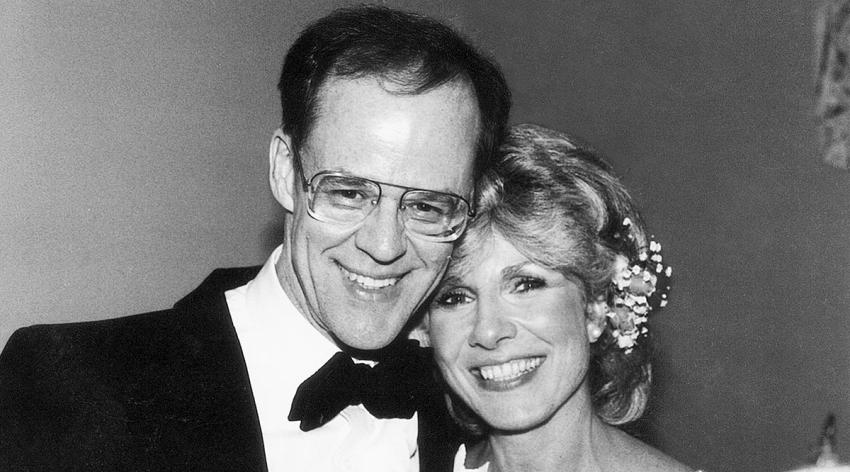 John and Diane Rehm on their 25th wedding anniversary in 1984. John’s death is one of the reasons Rehm is fighting to ensure medical aid in dying.