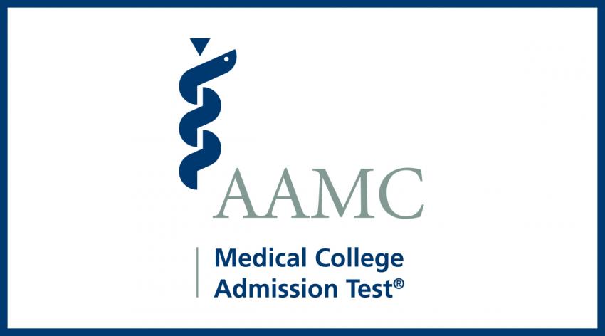 MCAT identity AAMC logo with Medical College Admission Test text