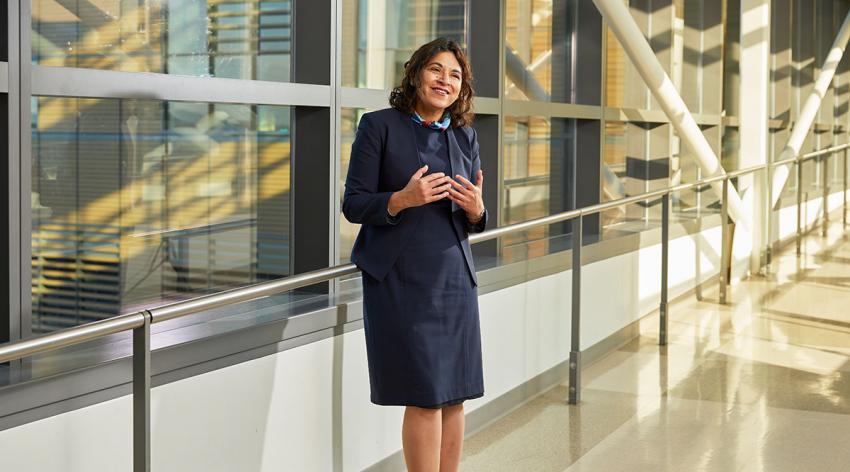 NitaAhuja_Environment Nita Ahuja, MD, MBA, chair of the Department of Surgery at Yale School of Medicine, says we can leverage the positive changes from the pandemic to improve academic medicine in the coming years.