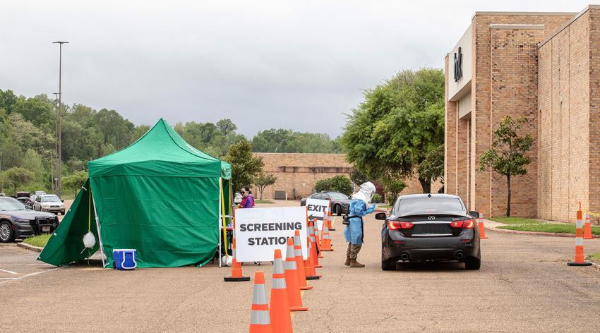 The University of Mississippi Medical Center has collaborated with the state department of health to run nearly 50 COVID-19 testing sites in rural communities