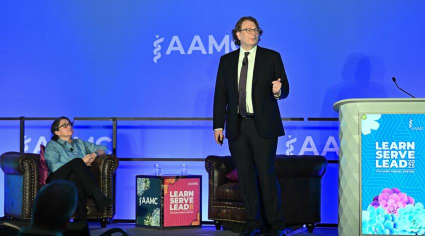 Infectious disease physician Adam Ratner, MD, MPH, offers his insights on combating measles and other communicable diseases at Learn Serve Lead 2025.
