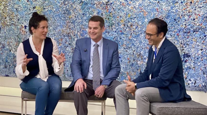 Rima Habre, ScD, Gary Miller, PhD, and Chirag Patel, PhD, who are leading the Network for Exposomics in the United States, speak at the Exposome Moonshot Forum in May, 2025.