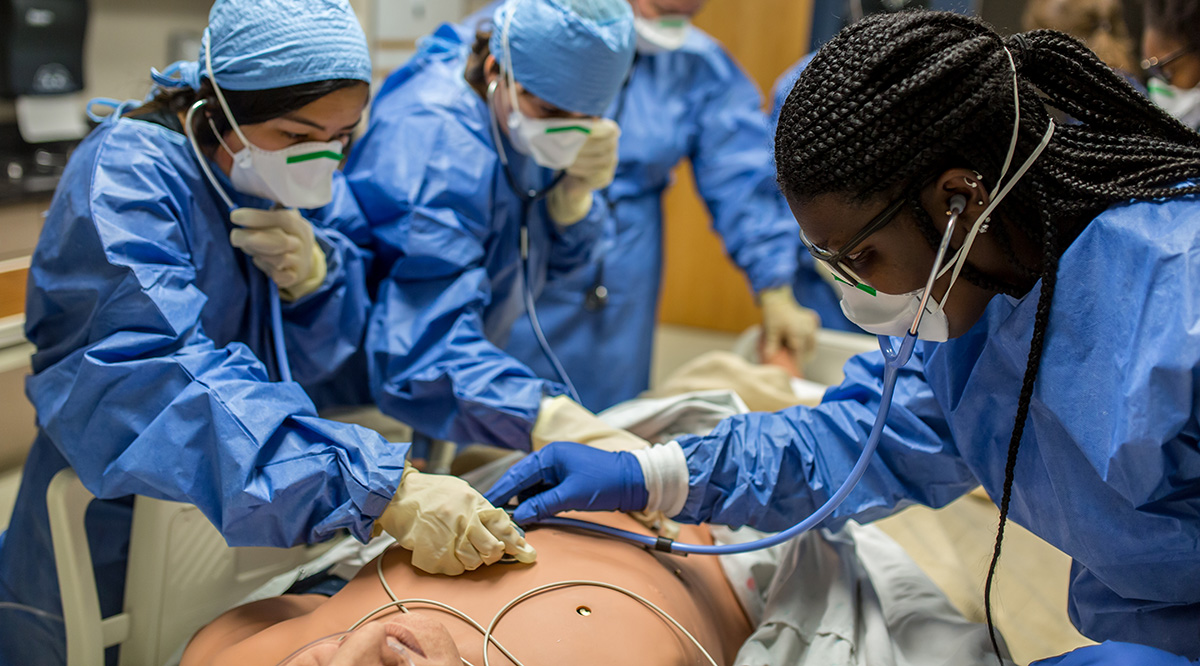 students in surgery at SHPEP University of Iowa